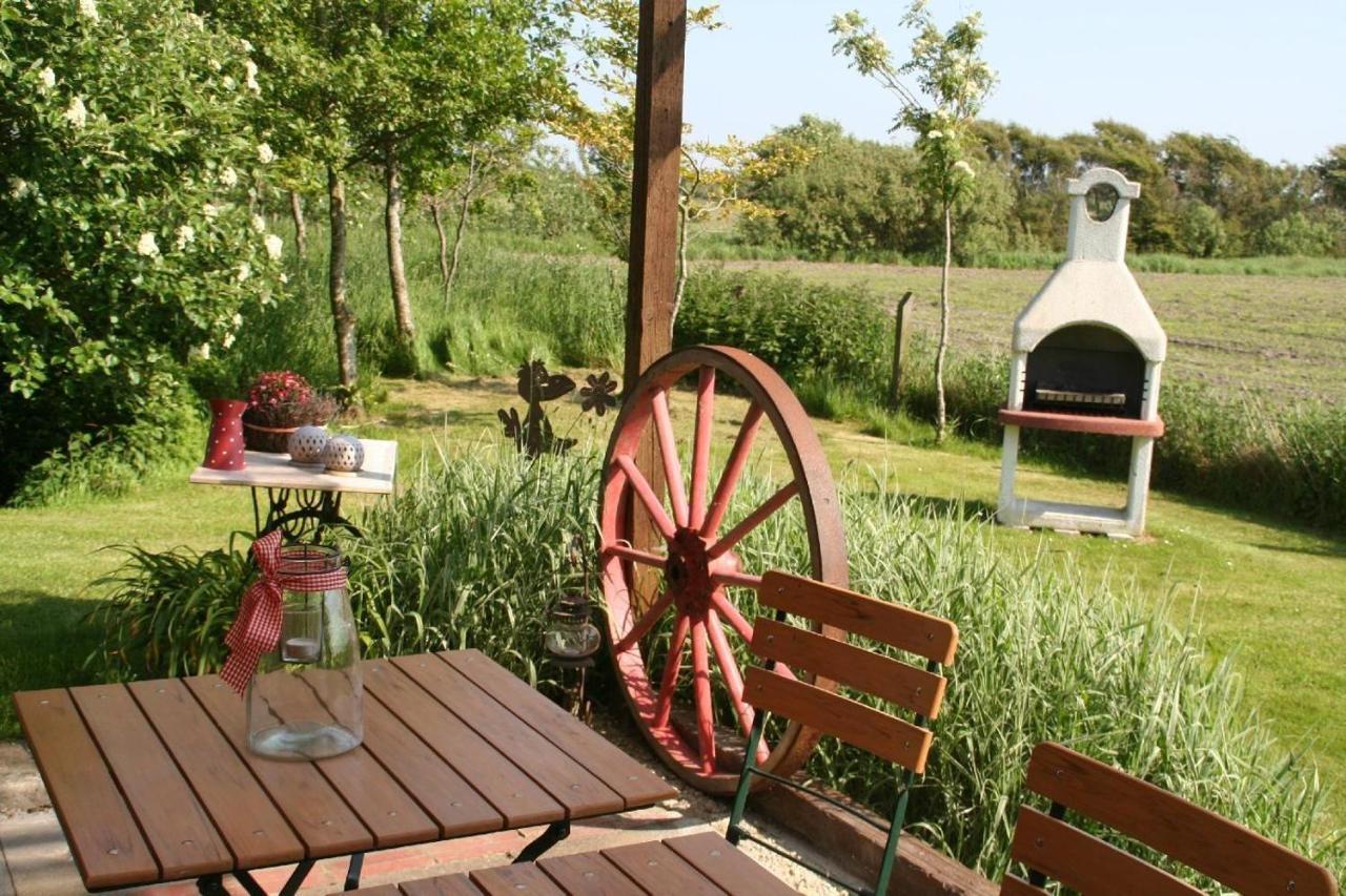 Ferienhof Carstensen, Wohnung Leuchtturm Süderende Exterior foto