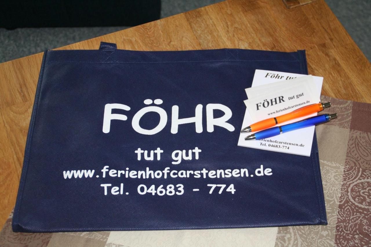 Ferienhof Carstensen, Wohnung Leuchtturm Süderende Exterior foto